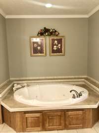 Large whirlpool tub