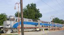 The Music City Star is a commuter train that makes 7 stops between Lebanon & Nashville.