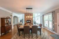 Alternate view of dining room from kitchen