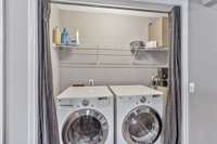 Washer and Dryer included in sale!