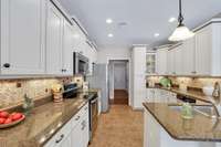 Miles of Gorgeous Granite Countertops....