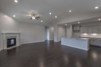 Open Great RM Includes Fireplace & Vaulted Ceiling! (Not Exact Home For Sale)