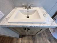 Primary bath - Upgraded sink and upgraded faucets