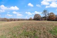 One of 2 Hay sheds on the property