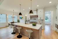 Modern Kitchen w/Breakfast Area