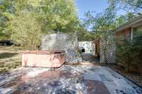 Gorgeous granite patio