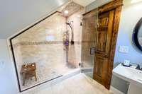 Full Bath, Walk-in Tile Shower