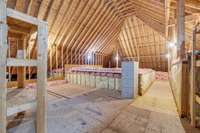 Tons of Floored Attic Storage