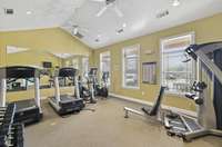 Gym inside club house