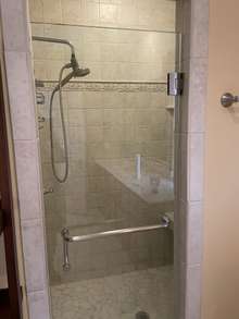 tile shower