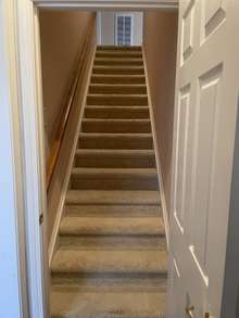 steps to bedroom/bonus can be closed off