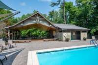 Saltwater Pool and pavilion