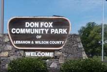 One of the many community parks! Great walking trails by Sinking Creek, huge playgrounds, and even a wading pool with fountains for the younger kiddos. All a few minutes away!