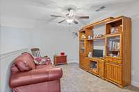 Bonus room upstairs provides additional living space