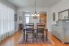 open concept dining room to great room