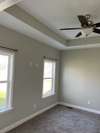 Master Suite with Trey Ceiling, Ceiling Fan, Walkin  Closet, bath