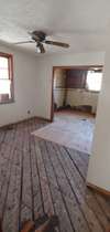 Breakfast Room looking towards kitchen. Only sub floor in breakfast room and kitchen.