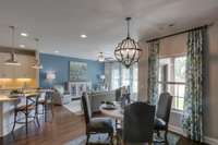 Photos taken of a model home. Color & finishes will vary