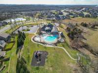 Notice the playground and walking trail!