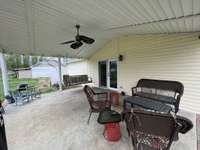 Nice large covered porch for your outdoor entertaining  And to watch those beautiful sunsets