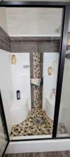 Stand up shower in primary bath