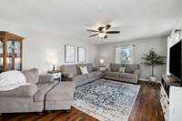 Living room with tons of natural light!