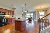 Fabulous kitchen with abundant light and views to the backyard.