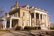 The historic Mitchell House- now corporate offices for Cracker Barrel which, by the way, started right here in Lebanon, TN!