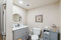 Bathroom in Basement.