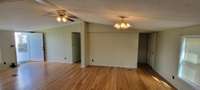 Looking into great room from kitchen.