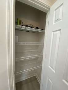 Large pantry in kitchen