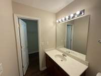 Lots of vanity space in both bathrooms.