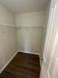 Walk-in closet in BR 1.