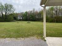 View of the back yard.