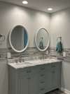 master bath -double vanity-beautiful tile!!