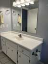 Main bath-great counter space!