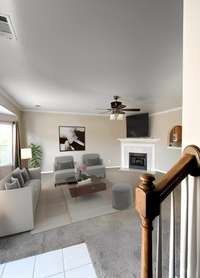 Virtual staging- Living room