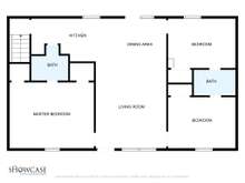 Main floor layout.