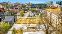 View from alley way facing 16th Avenue.  Unit 305 looks over 16th Avenue.