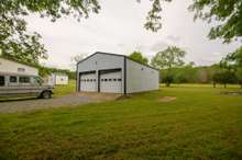 Garage to right of home