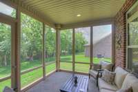 There are so many great features about this home, but this view from the custom screened lanai is my favorite one!