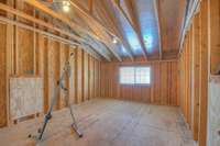 Enormous walk-in storage room. This could easily be finished out for a Media Room/Bonus Room if you'd like additional living space.