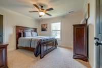 Bedroom 4 upstairs also features access into storage area in attic