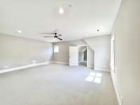 Enjoy This Extra Bonus Living Space and 9' Ceilings Upstairs.