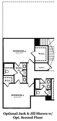 Second floor options *Picture not of actual home