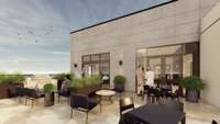 5th Floor Amenity Deck with Outdoor grilling and gathering spaces