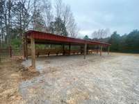 The Newly Constructed Run-In & Feed Lot.