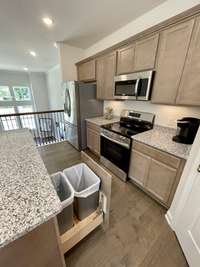 Everyone deserves a Double Pull-Out Trashcan in their Kitchen!