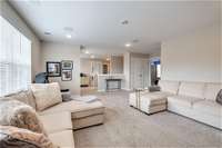 A great view of a GREAT Bonus Room!  * MARKETING PHOTO OF PREVIOUSLY-BUILT LAFAYETTE to give you a feel for each furnished space *