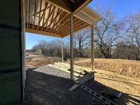 View of Covered Grilling Station   *this home is under construction  Photo taken 1/11/24